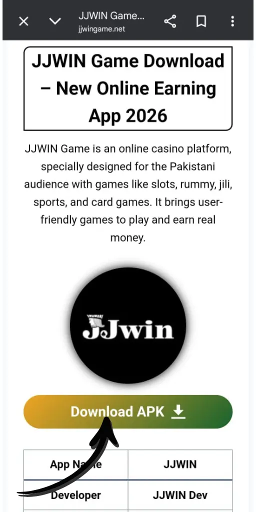 download JJWIN Game